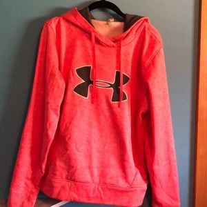 Under armour coral hoodie